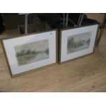 2 x John Liddell water colours