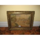 A 19th century English school watercolour in gilt frame.