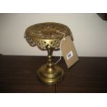 A 19th century brass stand