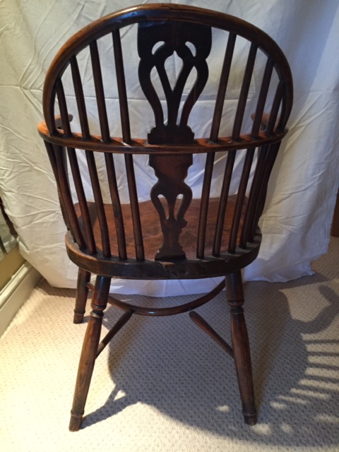 A 19th windsor armchair. - Image 2 of 3