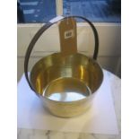 A brass jam pan.