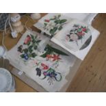 EARLY 20TH CENTURY RICE PAPER JAPANESE/CHINESE PAINTINGS