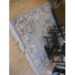 LARGE FLORAL RUG