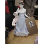 WITH ALL MY HEART - ROYAL WORCESTER FIGURINE