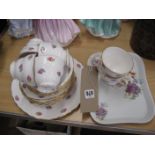 CROWN ROYAL PART TEA SERVICE ETC