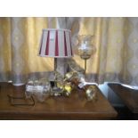 LIGHT FITTING AND TABLE LAMP