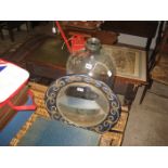 GLASS CARBUOY & MIRROR