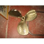 BRASS NARROW BOAT PROPELLER