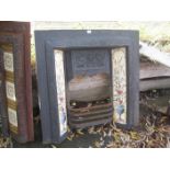 CAST IRON FIREPLACE