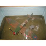 WW2 MODEL PLANE DIORAMA