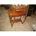 MAHOGANY OCCASIONAL TABLE