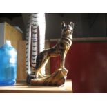 PLASTER MODEL OF RIN TIN TIN (ALSATION)