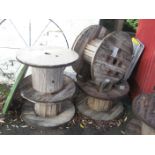 4 CABLE REELS