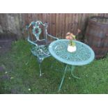 GARDEN TABLE & CHAIR