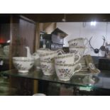 ROYAL GRAFTON 21 PIECE TEA SET