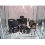 VARIOUS CAMERAS (1 SHELF)