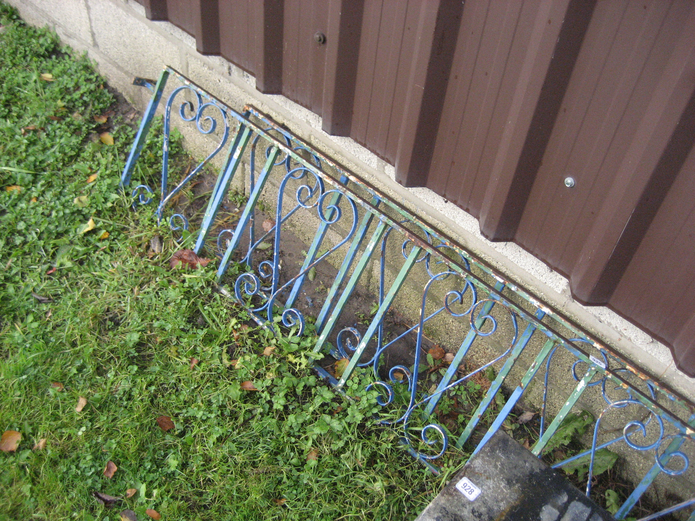 WROUGHT IRON GARDEN FENCING