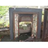 CAST IRON FIREPLACE