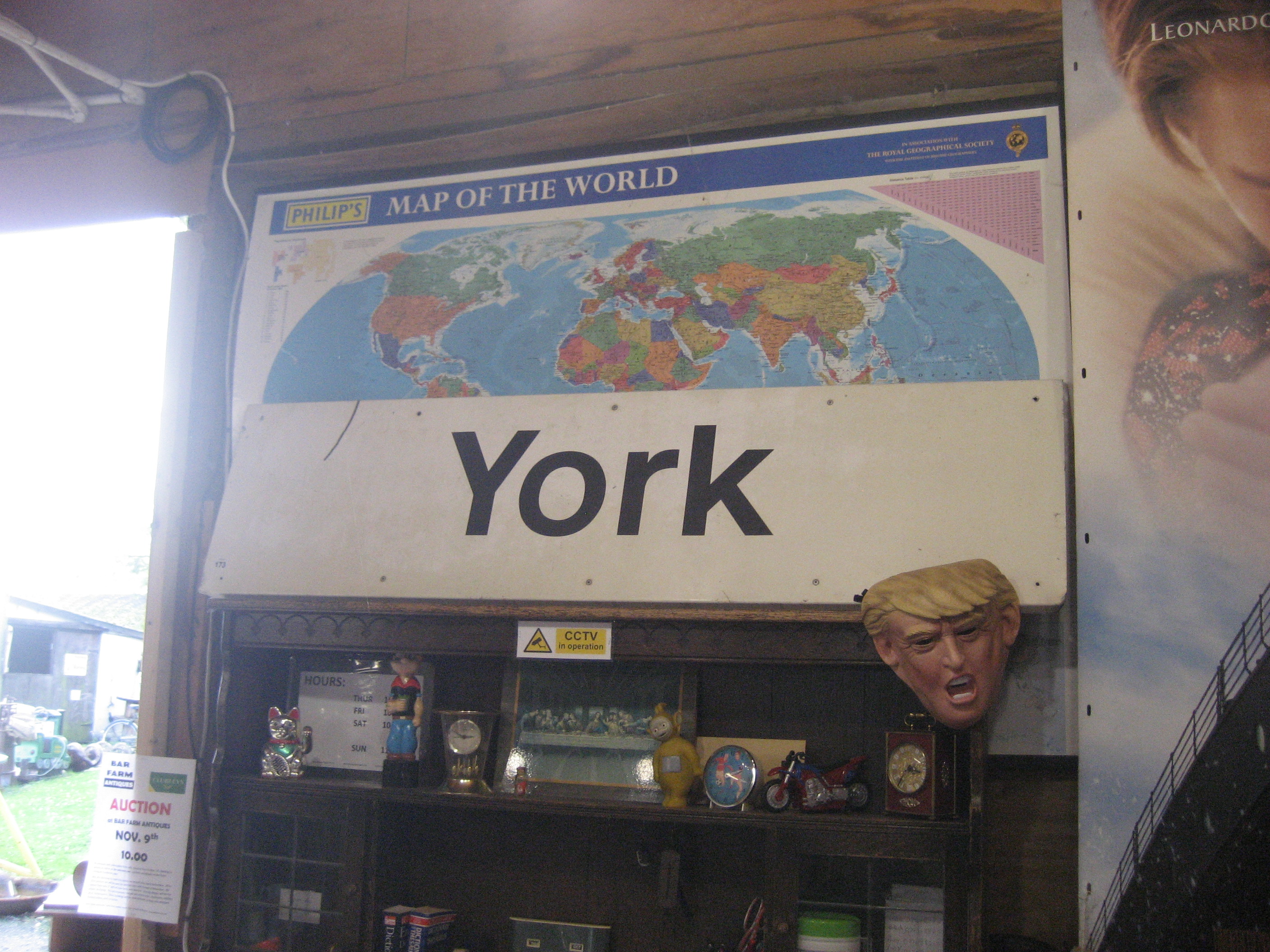 ~YORK~ RAILWAY STATION SIGN