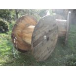 WOODEN CABLE REEL