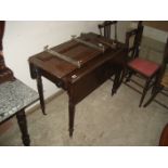 VICTORIAN MAHOGANY DROP LEAF TABLE