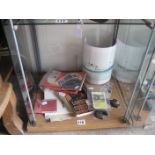 COLLECTION OF ITEMS TO INCLUDE BEETLE CARDS^ SPANNERS ETC (1 SHELF)