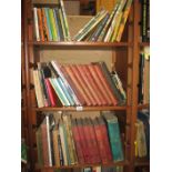 VARIOUS BOOKS TO INCLUDE ~A HISTORY OF THE GREAT WAR~^ A 1769 BIBLE DICTIONARY ETC (3 SHELVES)