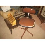 VINTAGE OFFICE CHAIR/VINTAGE TABLE ETC