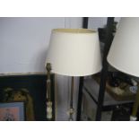 ONYX STANDARD LAMP & ANOTHER