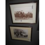 2 FRAMED PHOTOGRAPHS