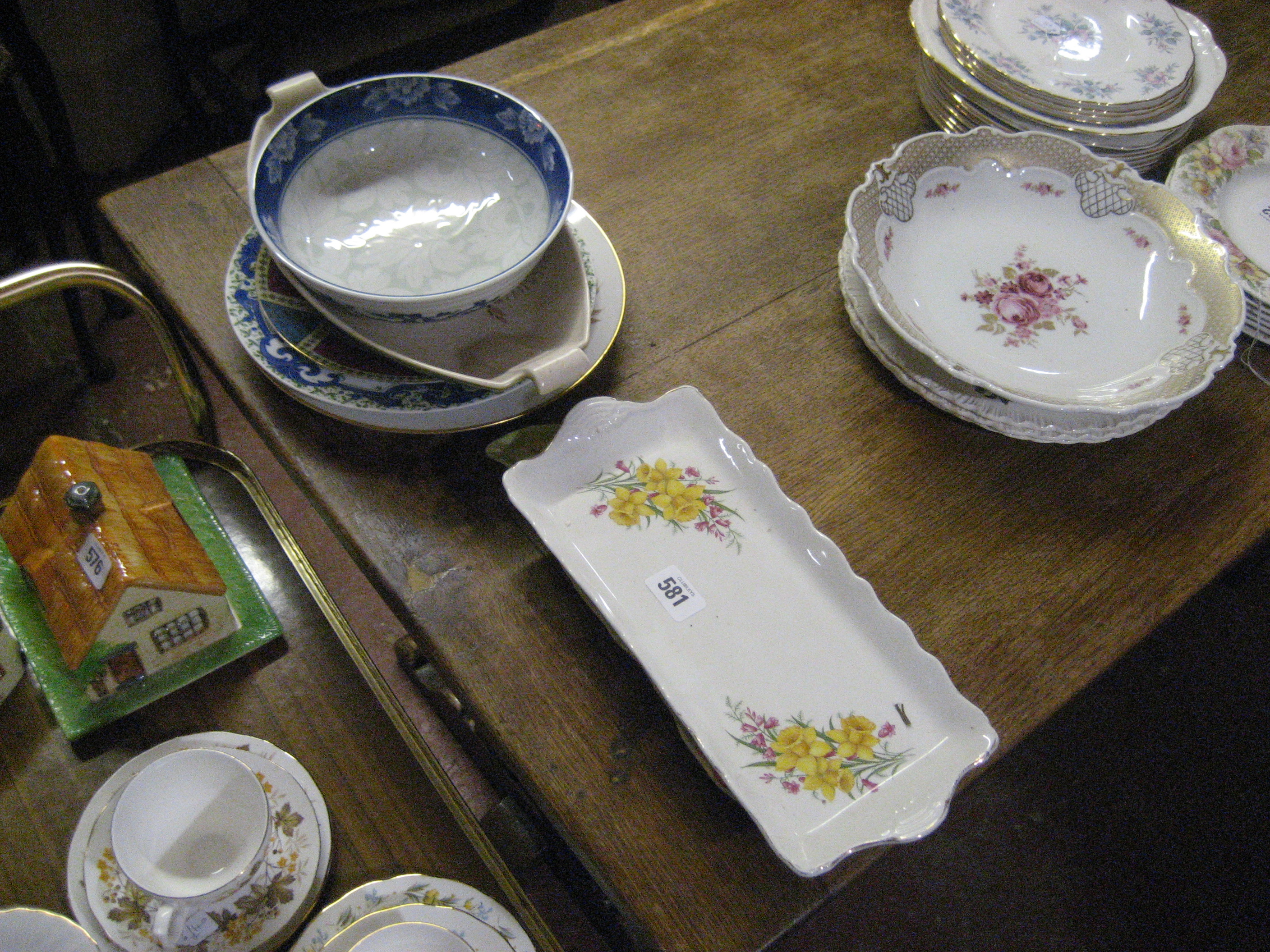 COLLECTION OF SANDWICH TRAYS ETC