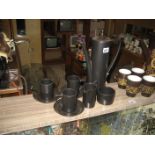 BLACK LIBERTY COFFEE SET