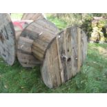 WOODEN CABLE REEL