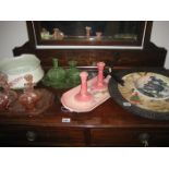 DRESSING TABLE SETS ETC (CONTENTS OF WASHSTAND)
