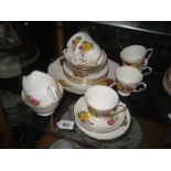 QUEEN ANNE PART TEA SERVICE