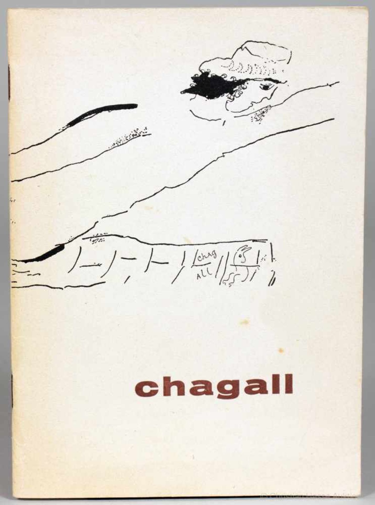 Chagall. Amsterdam, Stedelijk Museum 1947. Mit Abbildungen. Illustrierte Originalbroschur. - Image 2 of 2