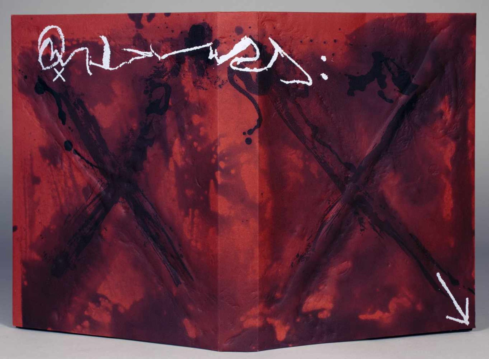 Antoni Tapies - José-Miguel Ullán. Anular. Paris, Éditions R.L.D. 1981. Mit fünf Radierungen, - Image 2 of 5