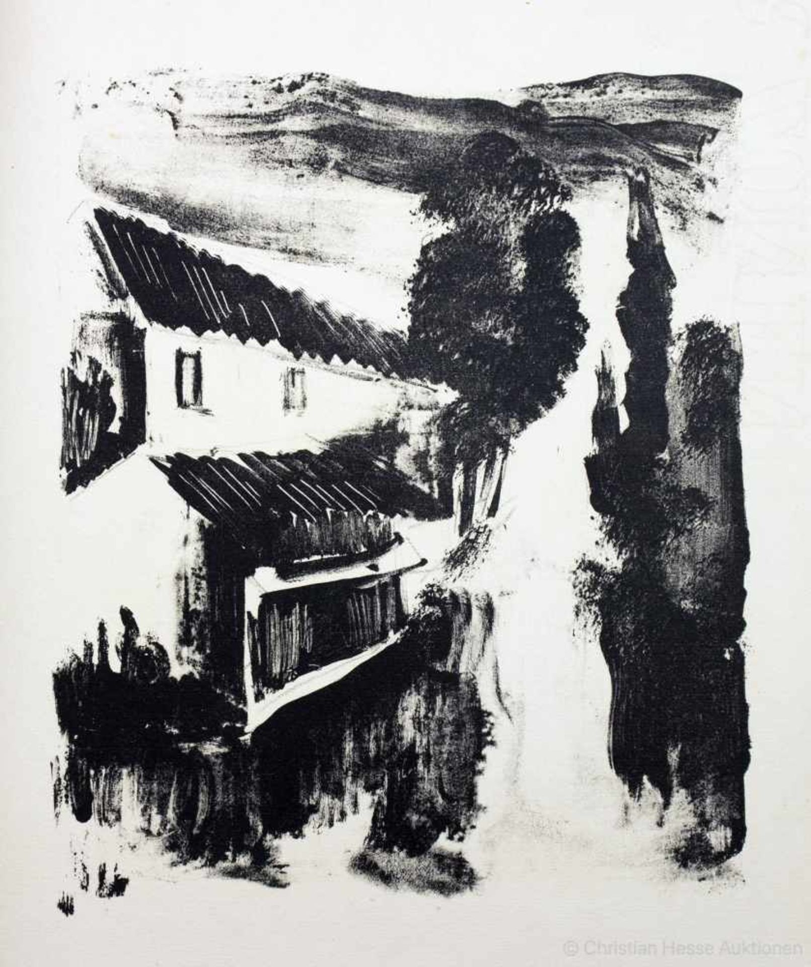 Maurice de Vlaminck - Georges Duhamel. Les hommes abandonnés. Illustré de lithographies par M. de - Image 5 of 5