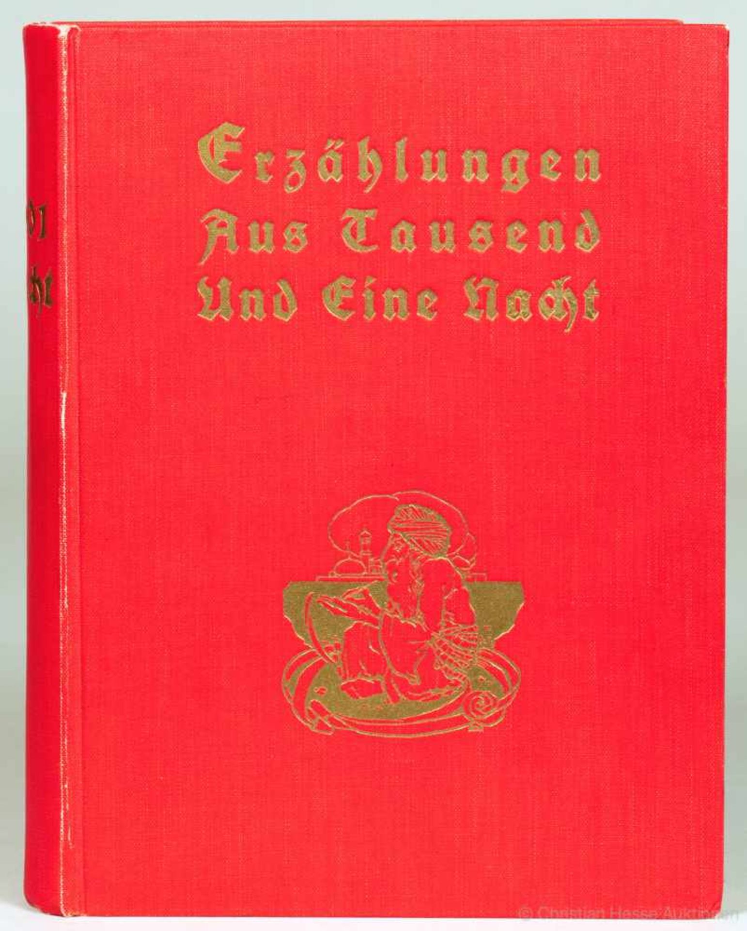 1913 - Arabische Nächte. Erzählungen aus Tausend und Eine Nacht. Mit 50 farbigen Bildern von - Image 2 of 2