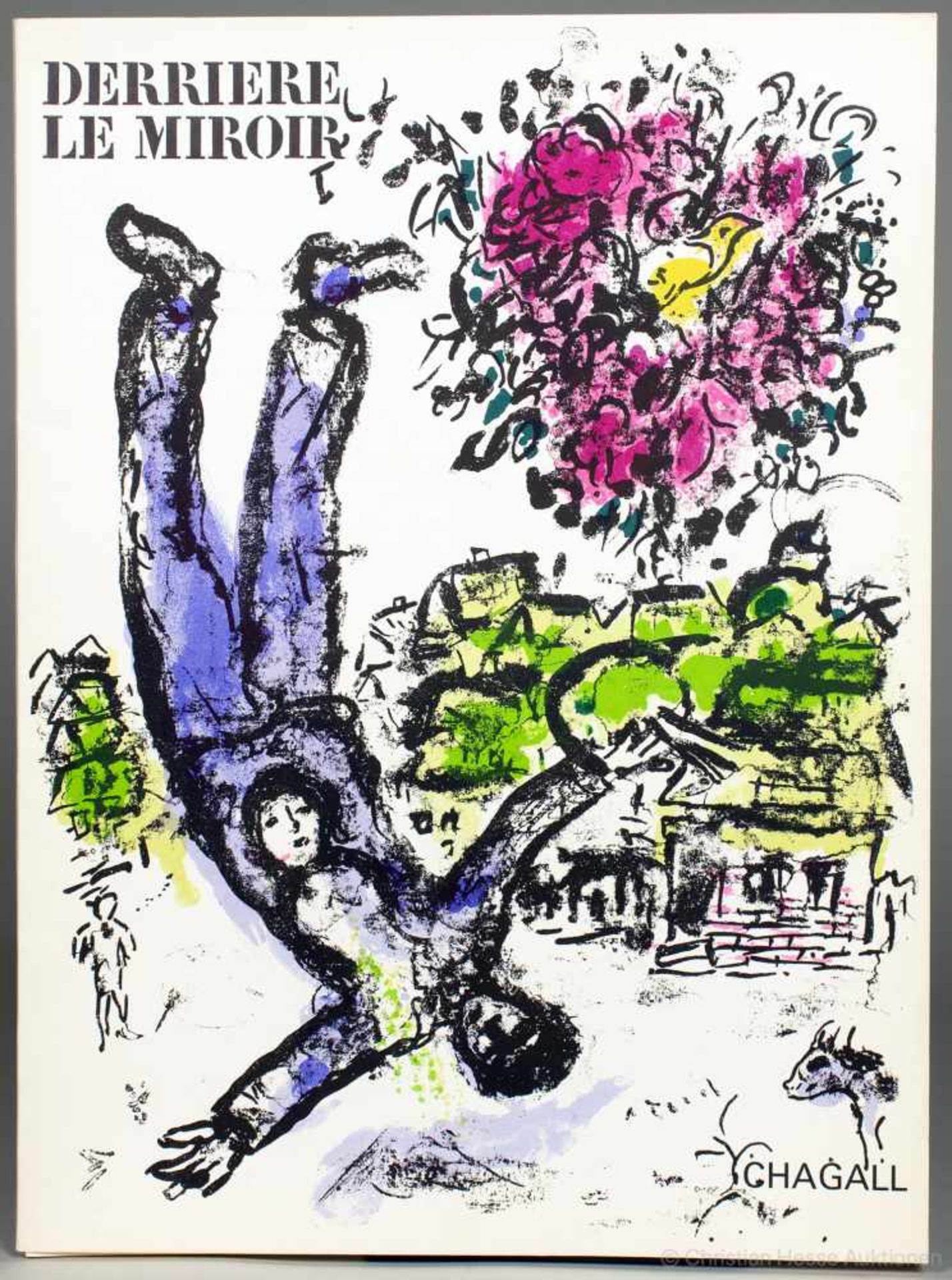 Marc Chagall. Zwei Hefte der Reihe »Derriere le miroir«. Paris, Maeght 1964 und 1969. Mit zusammen - Image 2 of 4