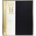 Ernst Ludwig Kirchner. Weiblicher Akt vor einem Schrank. Holzschnitt. 1916. 27 : 21 cm. Signiert.