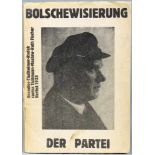 Bolschewisierung der Partei. Brandler-Thalheimer-Radek contra Tha?lmann-Maslow-Ruth Fischer.