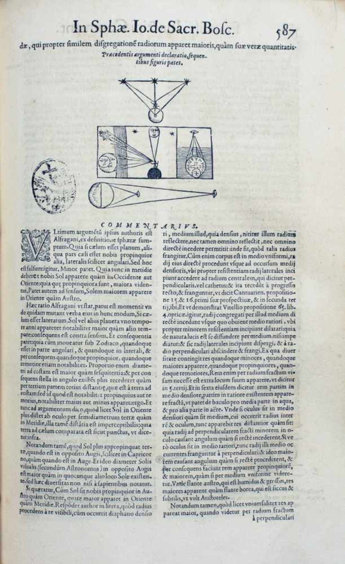Astrologie - Francesco Giunti. Speculum Astrologiæ, universam mathematicam scientiam, in certas - Bild 2 aus 3
