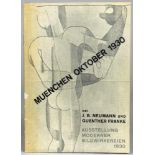 Ausstellung Moderner Bildwirkereien. bei J. B. Neumann und Guenther Franke. München Oktober 1930.