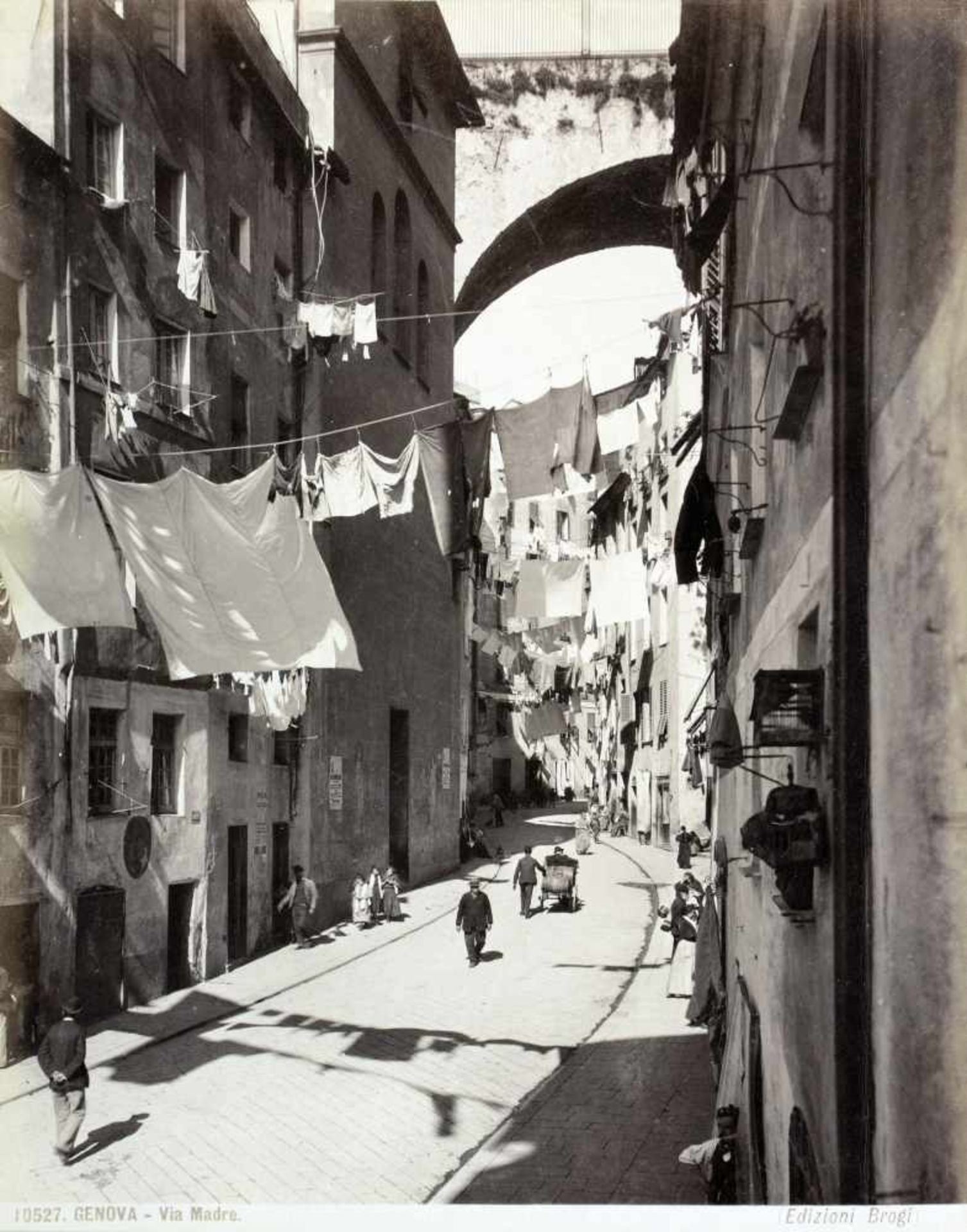 Landschaftsfotografie - Ober-Italien 1899. - Unter-Italien 1903. Zwei Fotoalben mit zusammen 100 - Image 6 of 6