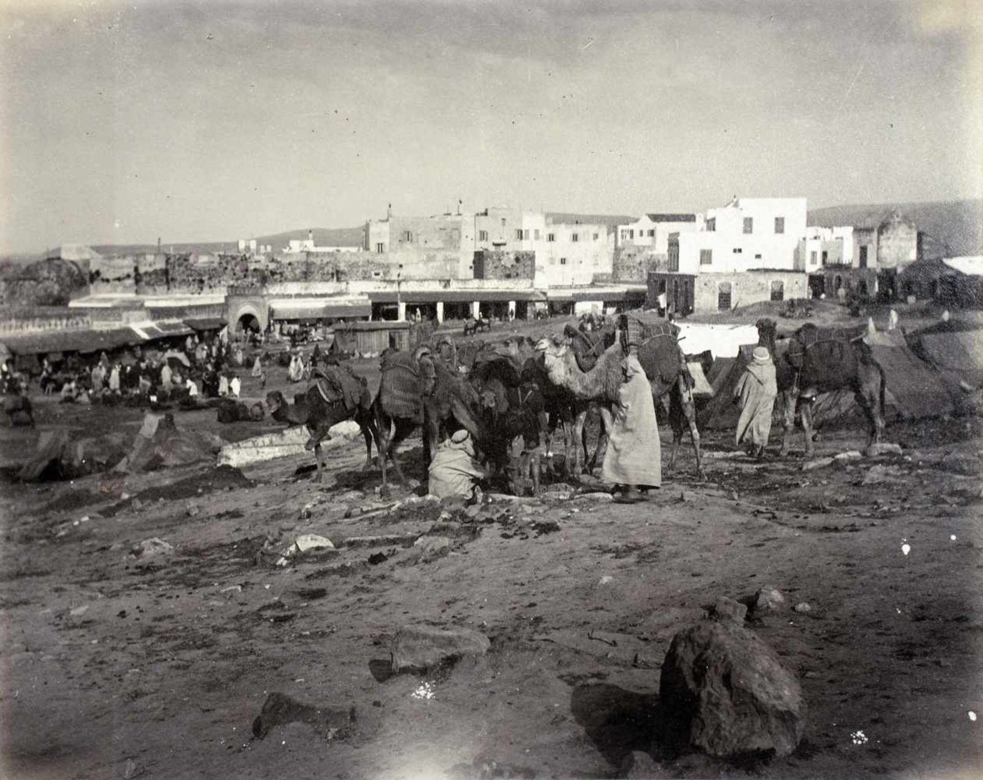 Landschaftsfotografie - Spanien. 1901. Zwei Fotoalben mit zusammen 107, meist großformatige, - Bild 5 aus 6