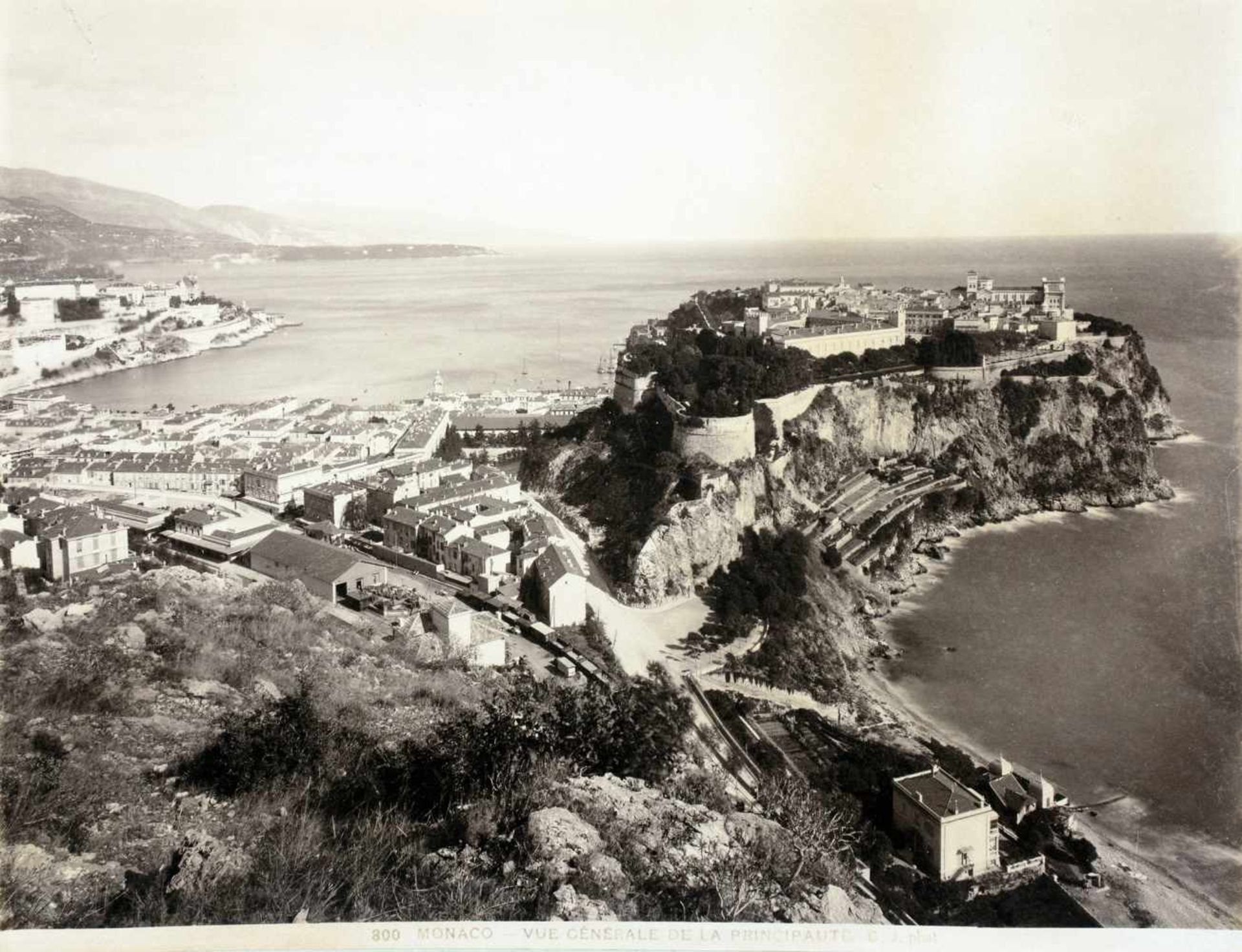 Landschaftsfotografie - Ober-Italien 1899. - Unter-Italien 1903. Zwei Fotoalben mit zusammen 100