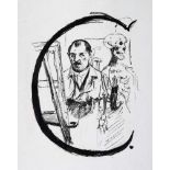 Lovis Corinth. Das ABC in Bildern. 25 Lithographien. 1917. 46,0 : 37,0 cm. Eins von 125