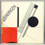 El Lissitzky - Wendingen. Serie IV, Heft 11. Sonderheft Frank Lloyd Wright. Amsterdam, De Hooge Brug