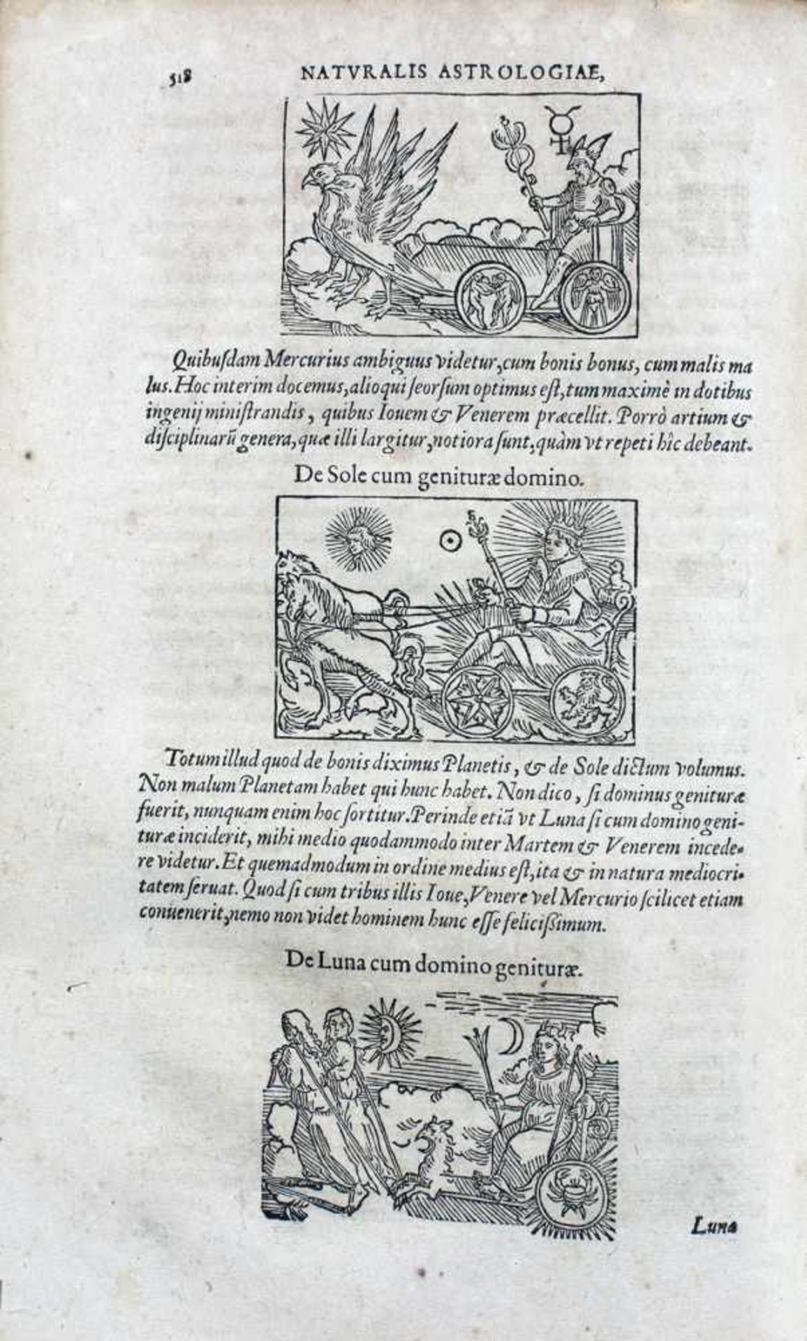 Astrologie - Jean Taisnier. Opus mathematicum octo libros complectens ... Köln, Johannes Birckmann - Bild 3 aus 3